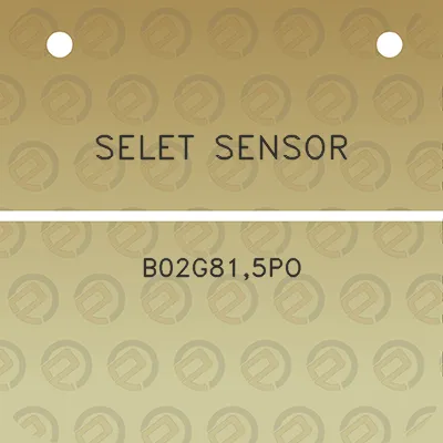 selet-sensor-b02g815po