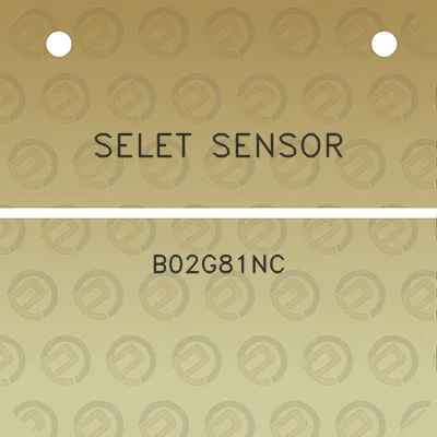 selet-sensor-b02g81nc