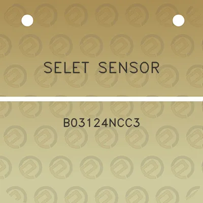 selet-sensor-b03124ncc3