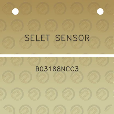 selet-sensor-b03188ncc3