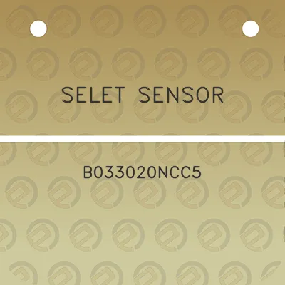 selet-sensor-b033020ncc5