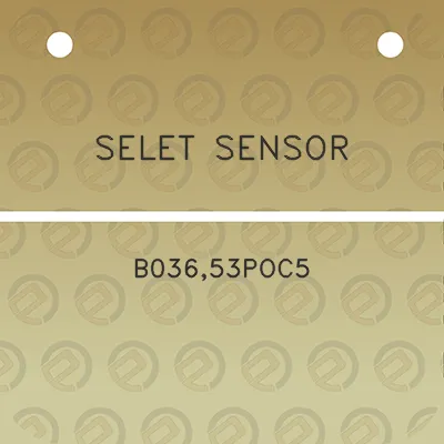 selet-sensor-b03653poc5