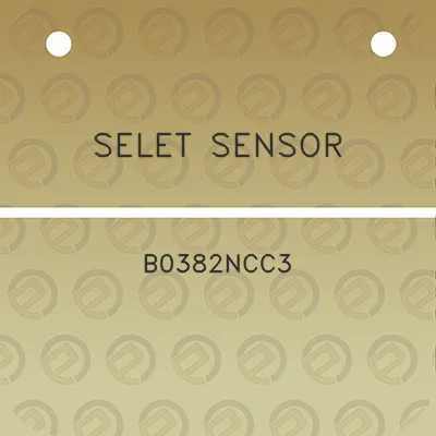 selet-sensor-b0382ncc3