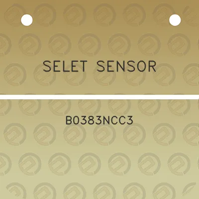 selet-sensor-b0383ncc3