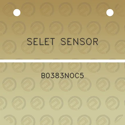 selet-sensor-b0383noc5