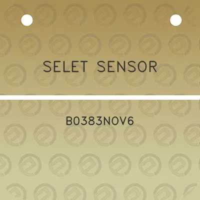 selet-sensor-b0383nov6