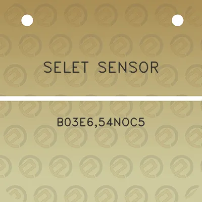 selet-sensor-b03e654noc5