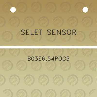 selet-sensor-b03e654poc5