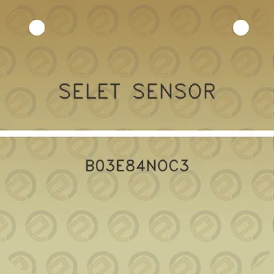 selet-sensor-b03e84noc3