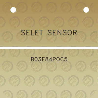 selet-sensor-b03e84poc5