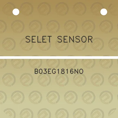 selet-sensor-b03eg1816no