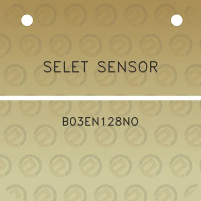 selet-sensor-b03en128no