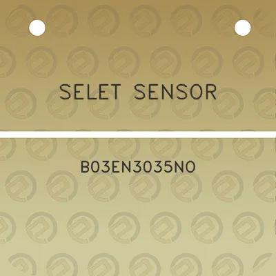 selet-sensor-b03en3035no