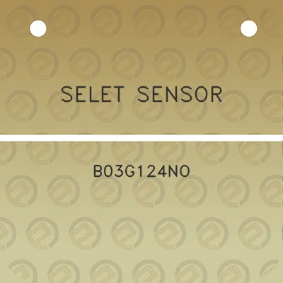 selet-sensor-b03g124no