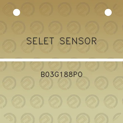 selet-sensor-b03g188po