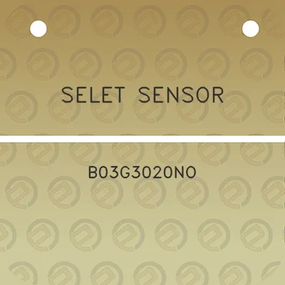 selet-sensor-b03g3020no