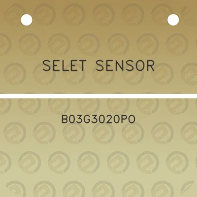 selet-sensor-b03g3020po