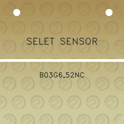 selet-sensor-b03g652nc