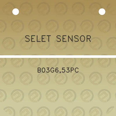 selet-sensor-b03g653pc