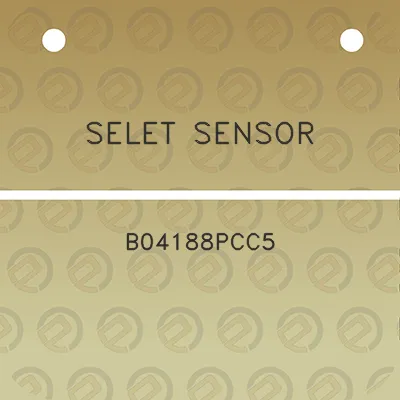 selet-sensor-b04188pcc5