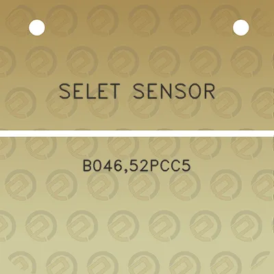 selet-sensor-b04652pcc5