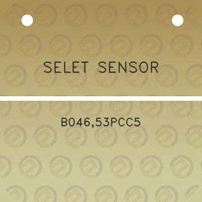 selet-sensor-b04653pcc5