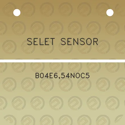 selet-sensor-b04e654noc5