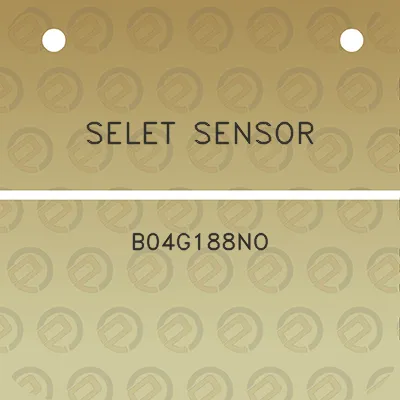 selet-sensor-b04g188no