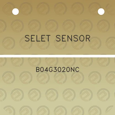 selet-sensor-b04g3020nc