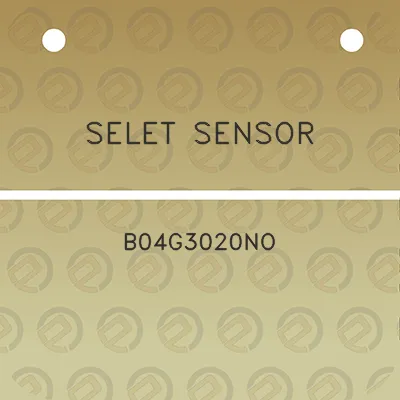 selet-sensor-b04g3020no