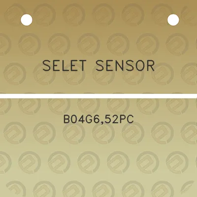 selet-sensor-b04g652pc