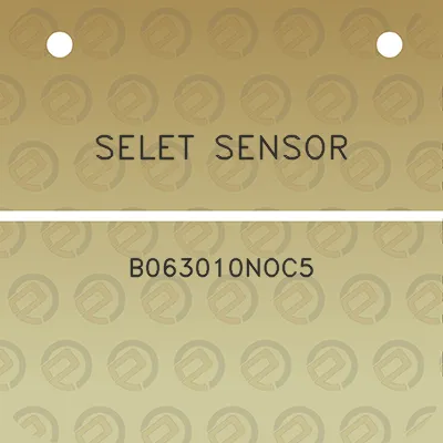 selet-sensor-b063010noc5