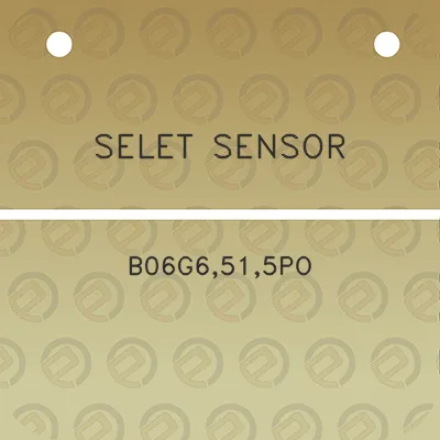 selet-sensor-b06g6515po