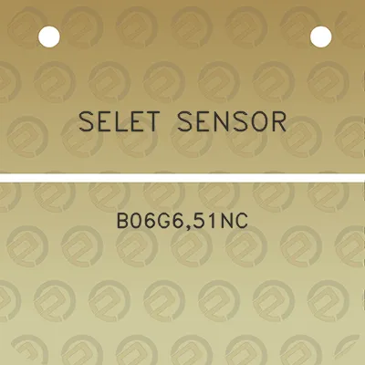 selet-sensor-b06g651nc