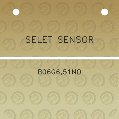 selet-sensor-b06g651no