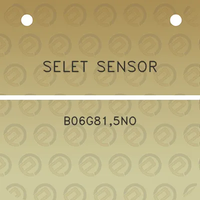 selet-sensor-b06g815no