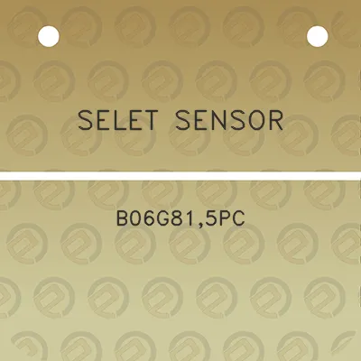 selet-sensor-b06g815pc