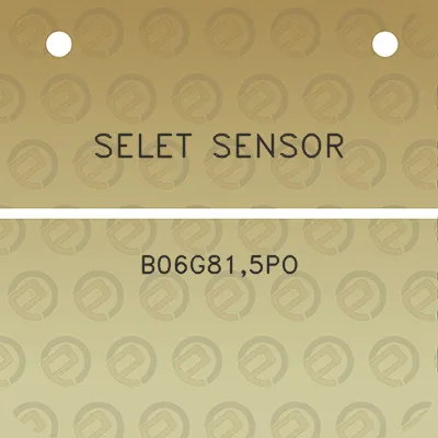 selet-sensor-b06g815po