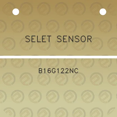 selet-sensor-b16g122nc