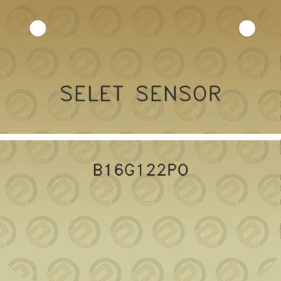 selet-sensor-b16g122po