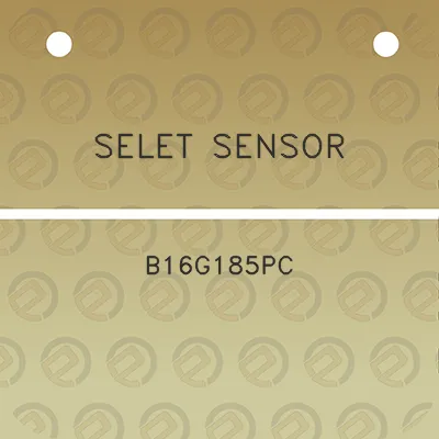 selet-sensor-b16g185pc