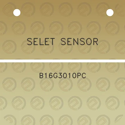 selet-sensor-b16g3010pc