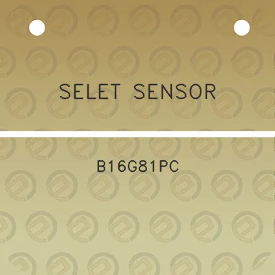 selet-sensor-b16g81pc