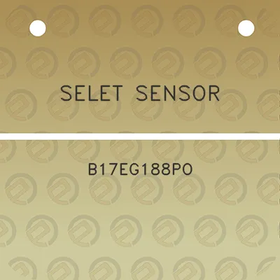 selet-sensor-b17eg188po