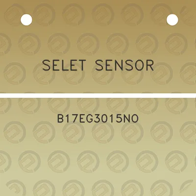 selet-sensor-b17eg3015no