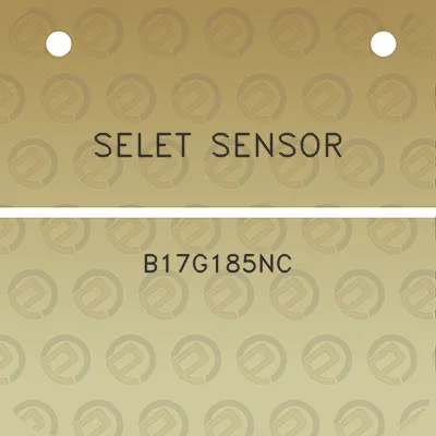 selet-sensor-b17g185nc