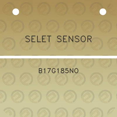 selet-sensor-b17g185no