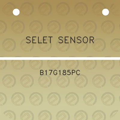 selet-sensor-b17g185pc