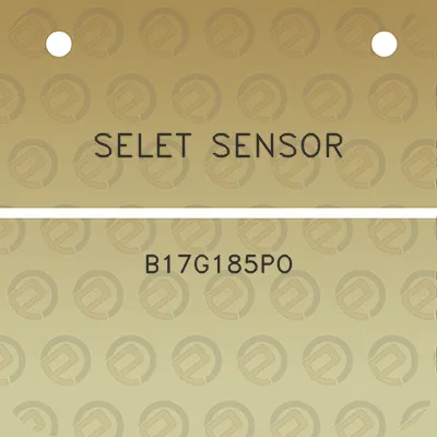 selet-sensor-b17g185po