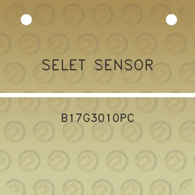 selet-sensor-b17g3010pc